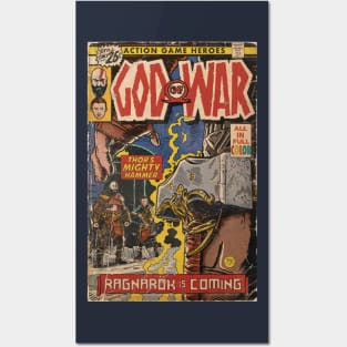 God of War Ragnarök Comic book cover Fan Art Posters and Art